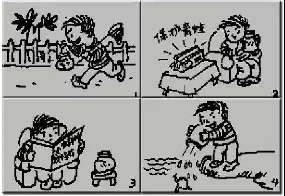 小学低年级看图写话引导,附范文!